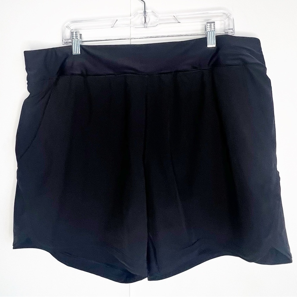 Land's End Black Swim‎ Short